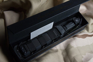 Alpha Tactical knife from Kizlyar Supreme, packaging