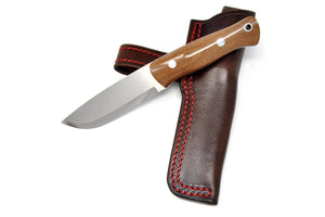 Bushcraft knife with the sheath