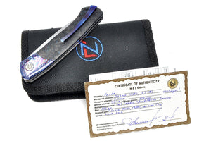 Pouch, certificate, knife