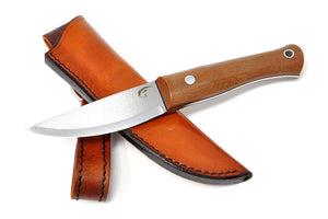 Knife and leather sheath 