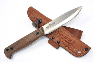 Forester comes with the leather sheath