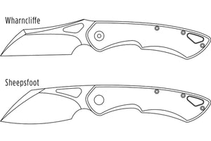 Wharncliffe and Sheepsfoot models difference 