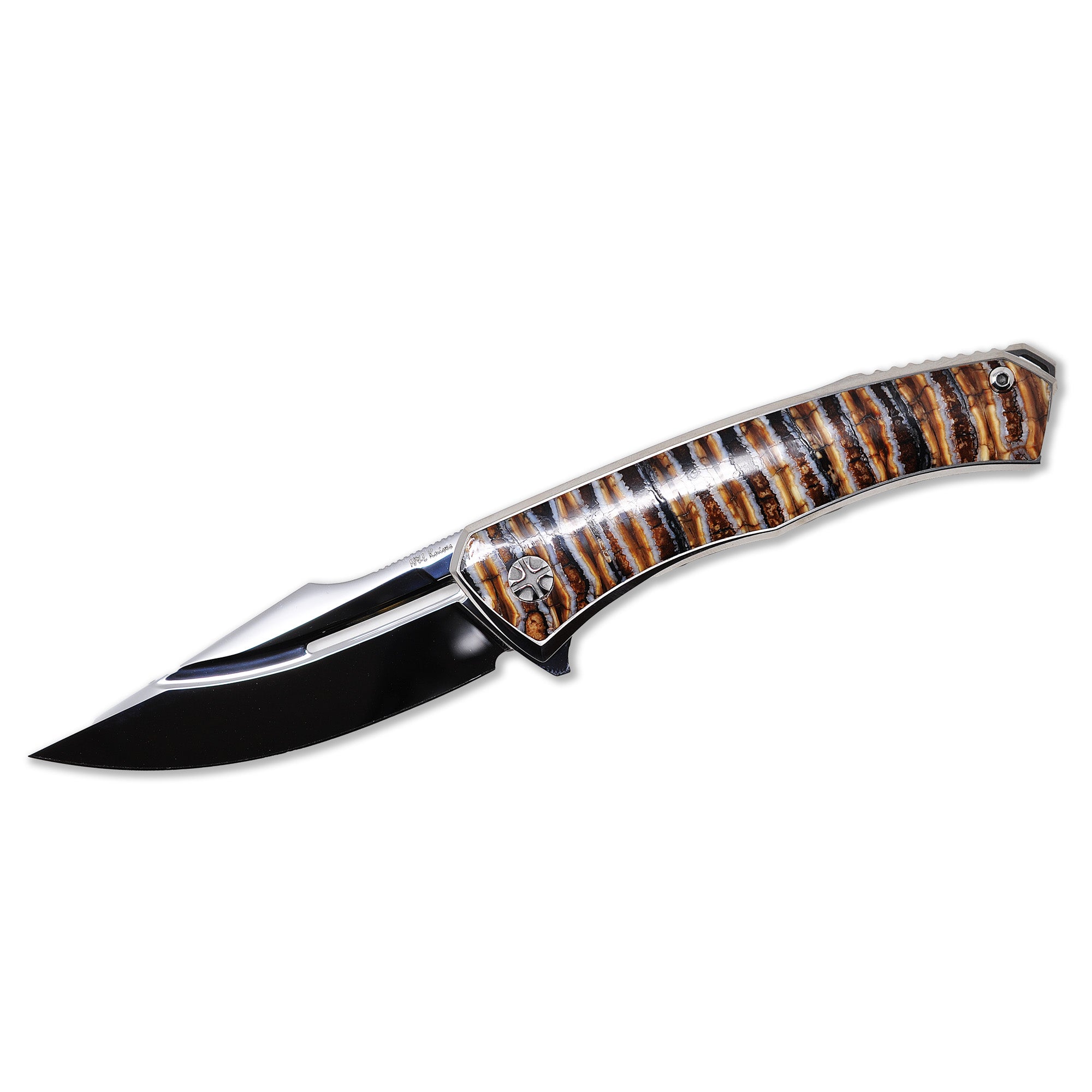 NL Knives Aurum Ultimate Custom M398 folding knife