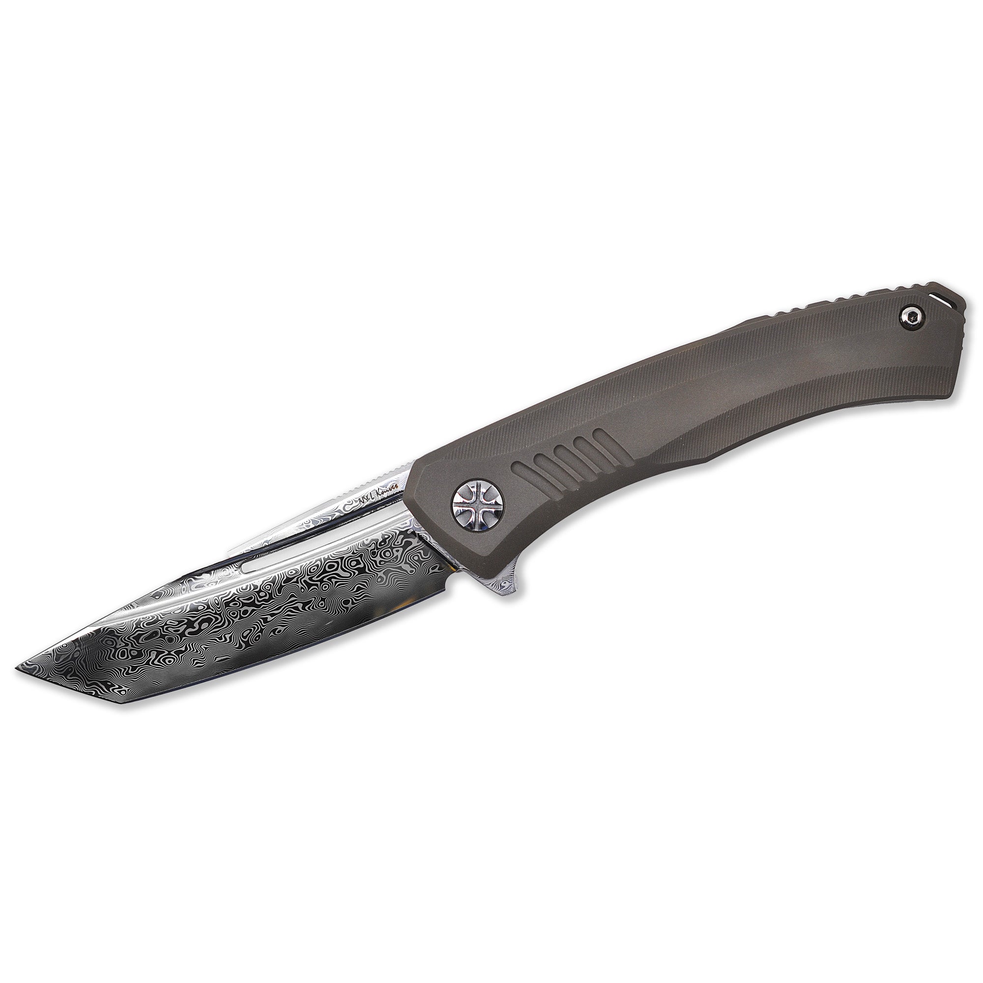 Aurum Nudist Bronze knife from NL Knives