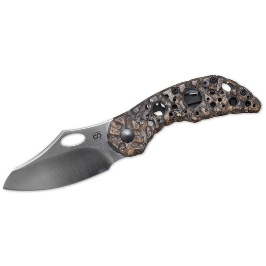Olamic Busker Featherweight – Magnacut Semper Blade (Molten + Aphotic Black, Matching Backspacer)