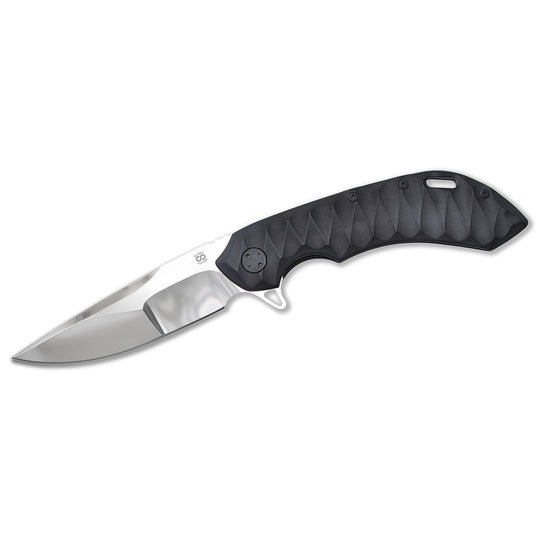Olamic Wayfarer 247 Light – CTS-XHP Suna (Compound Grind, Scalloped Aphotic Black Titanium)
