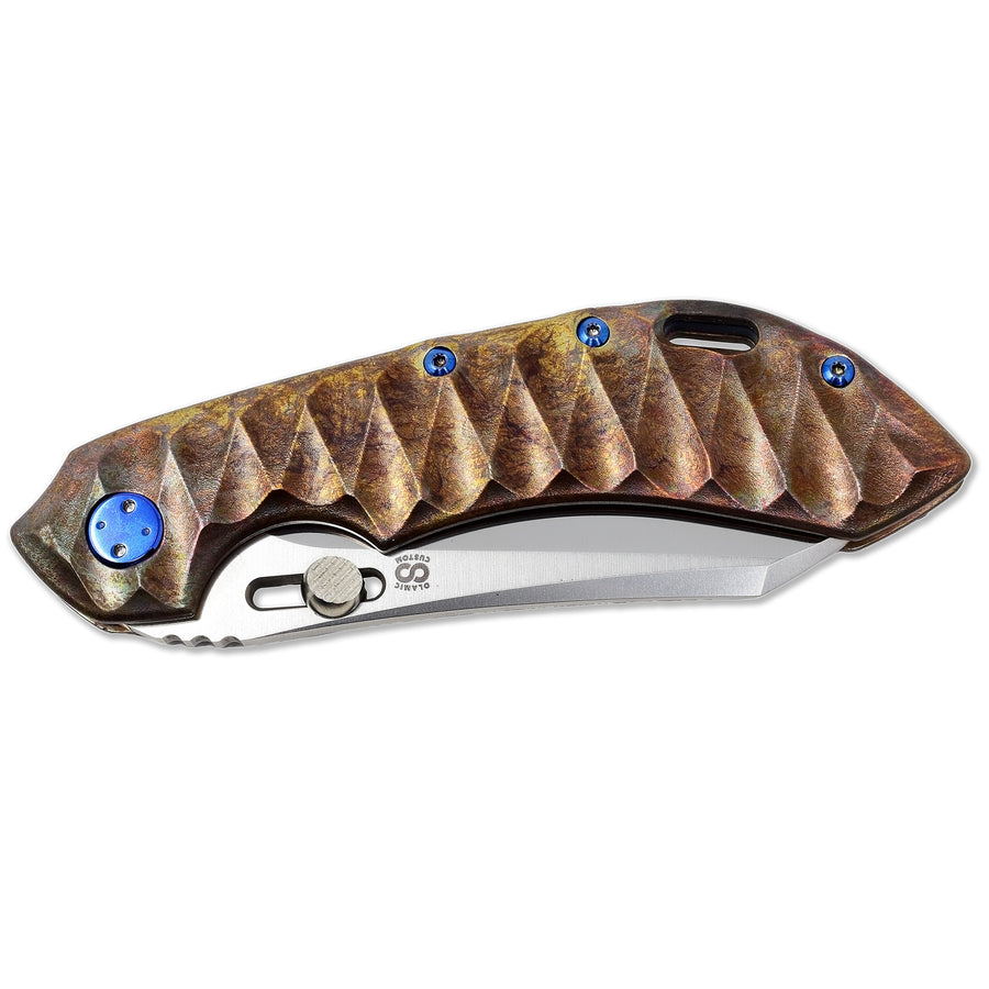 Olamic Wayfarer 247 custom folding knife