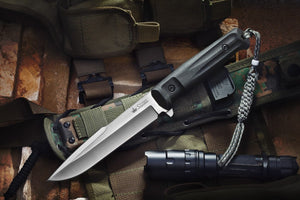 Delta D2 Tactical Knife From Kizlyar Supreme Satin Finish
