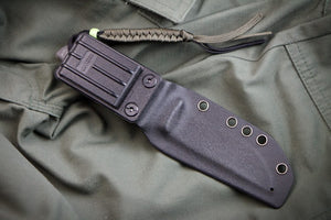 Nikki D2 Camping Knife With Satin Finish Sheath From Kizlyar Supreme