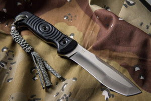 Vendetta Camping Knife With Satin Finish From Kizlyar Supreme
