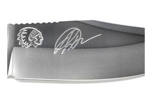 Gennadiy's signature on the blade