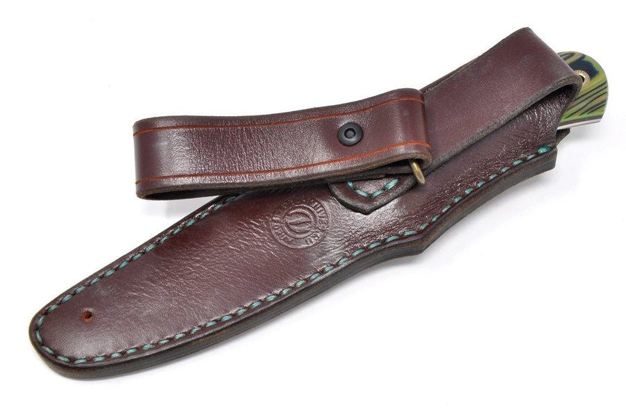 Balem Signature Green - custom knife by DED knives