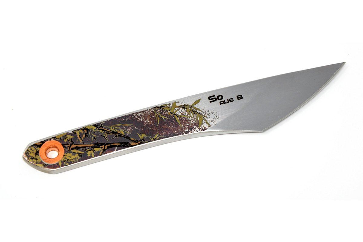 Pocket Knife Salvaged Steel Kiridashi 