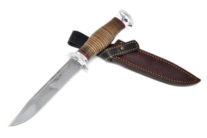 Recon knife with the sheath