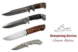 Knives Sharpening, Custom Knives