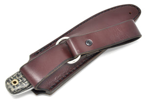 Leather sheath, other side