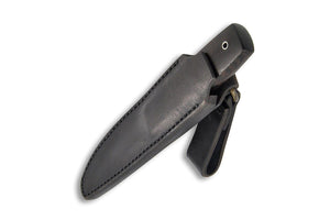 Tommy comes with custom leather sheath