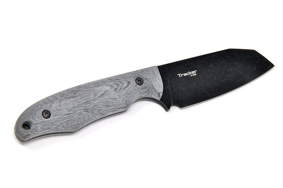 Tracker Black - classic outdoor knife by N.C. Custom