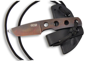 MINI tanto - custom knife by TRC, with Kydex sheath